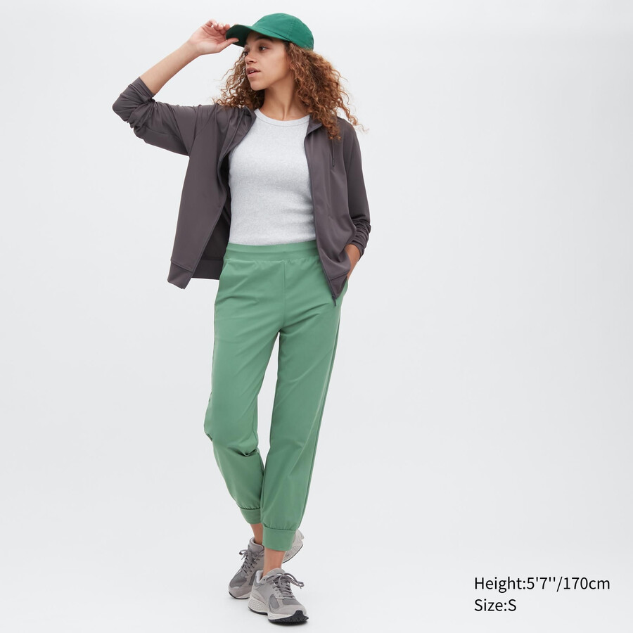 dámské tílko uniqlo ultra stretch airism zelené