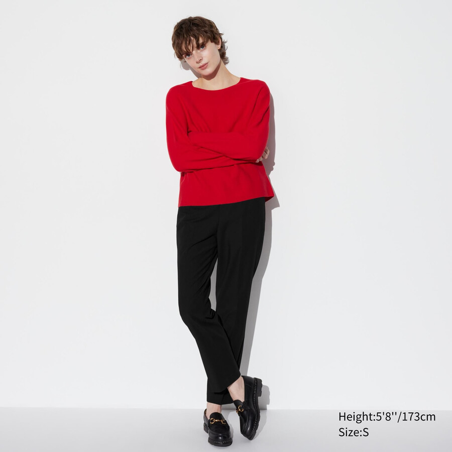 Černé elegantní dámské topy uniqlo po kotníky