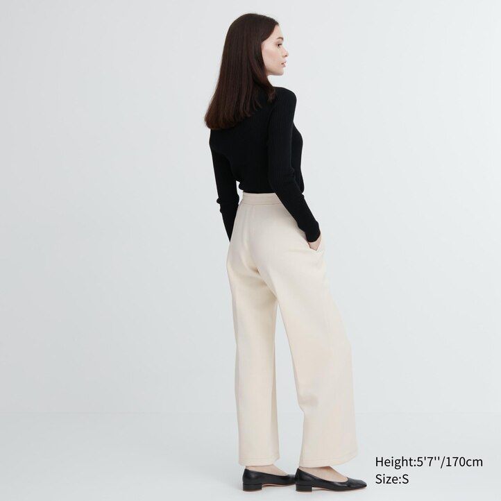 dámské bílé tílko uniqlo dry straight leg